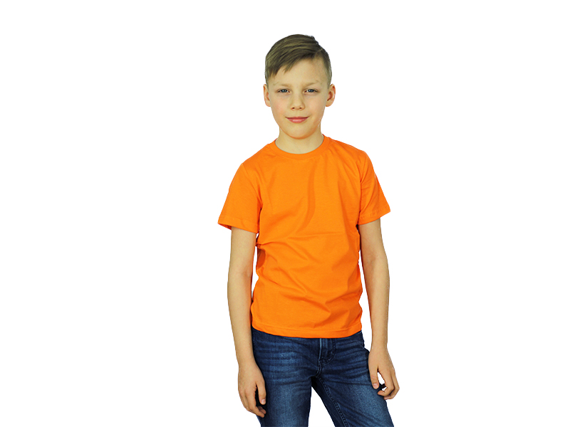 Vaikiški marškinėliai (Orandžinė spalva)